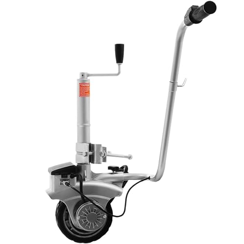 Aluminium-anhänger-Mover Mit Motorisiertem Rad – Kompakt, Tragbar Und Wendig Mit Einem 350-w-motor, Elektrischer Mini-Mover Mit 12 V Motorisiertem