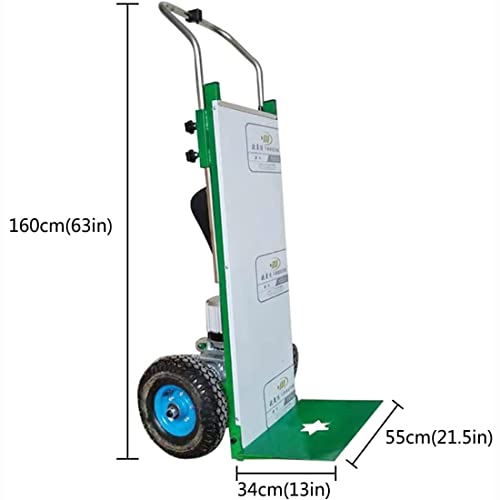 LEFAY Faltbarer Treppensteiger Sackkarre Elektrisch 200 kg Kapazität - Arbeitssparender Handwagen, Wagen Mit 800W Bürstenlosem Motor, Abnehmbarer