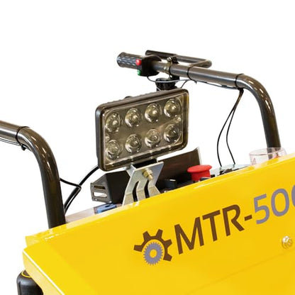 BAMATO Mini Transporter MTR-500REPRO / mit Elektroantrieb und Kipphydraulik; für Lasten bis zu 500 kg; mit integrierter LED Beleuchtung