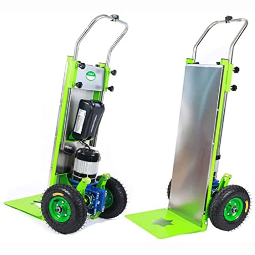 LEFAY Faltbarer Treppensteiger Sackkarre Elektrisch 200 kg Kapazität - Arbeitssparender Handwagen, Wagen Mit 800W Bürstenlosem Motor, Abnehmbarer