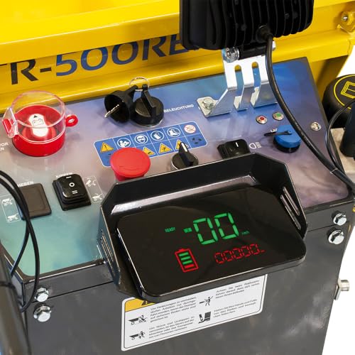 BAMATO Mini Transporter MTR-500REPRO / mit Elektroantrieb und Kipphydraulik; für Lasten bis zu 500 kg; mit integrierter LED Beleuchtung