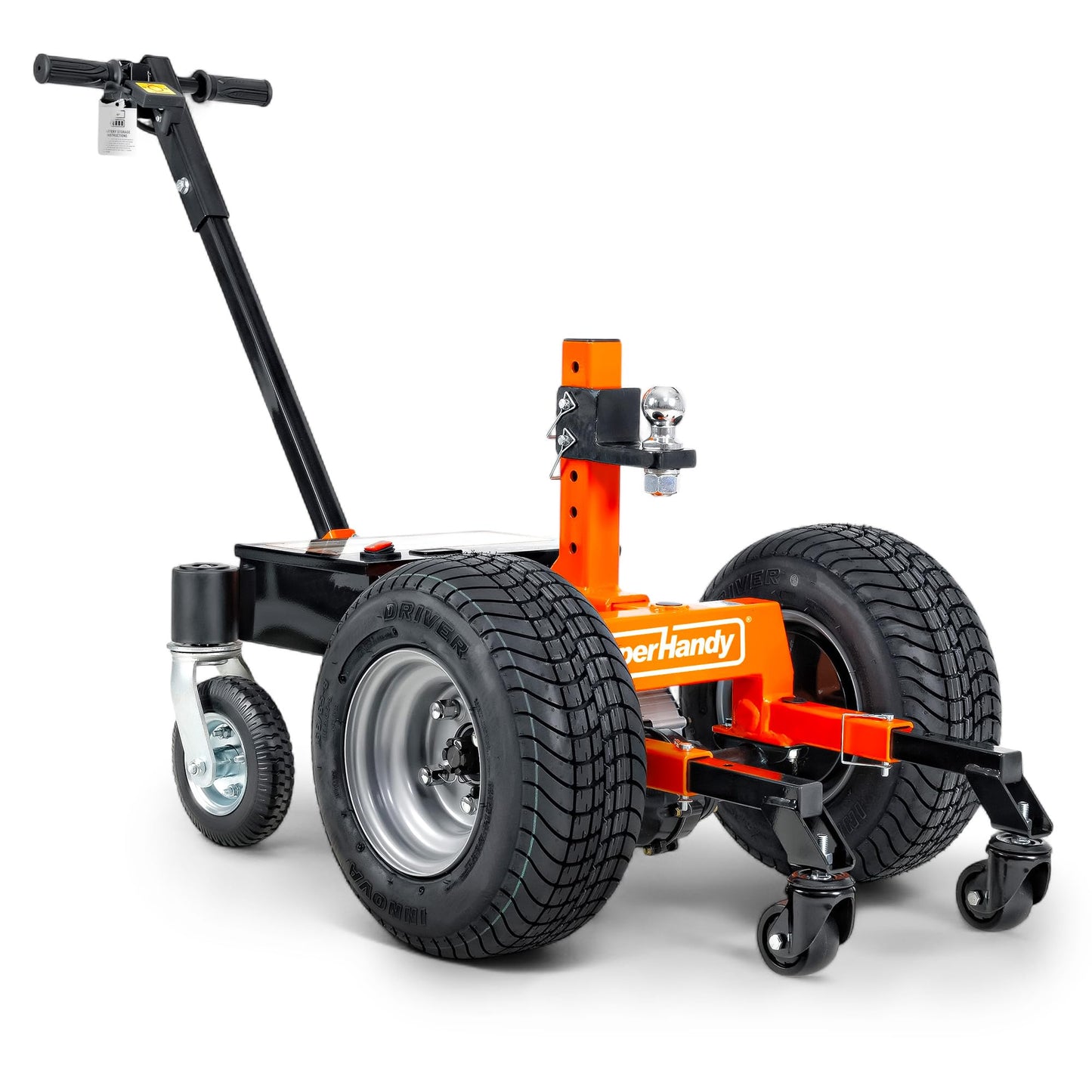 Aluminium-anhänger-Mover Mit Motorisiertem Rad – Kompakt, Tragbar Und Wendig Mit Einem 350-w-motor, Elektrischer Mini-Mover Mit 12 V Motorisiertem